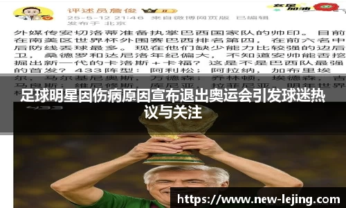 足球明星因伤病原因宣布退出奥运会引发球迷热议与关注